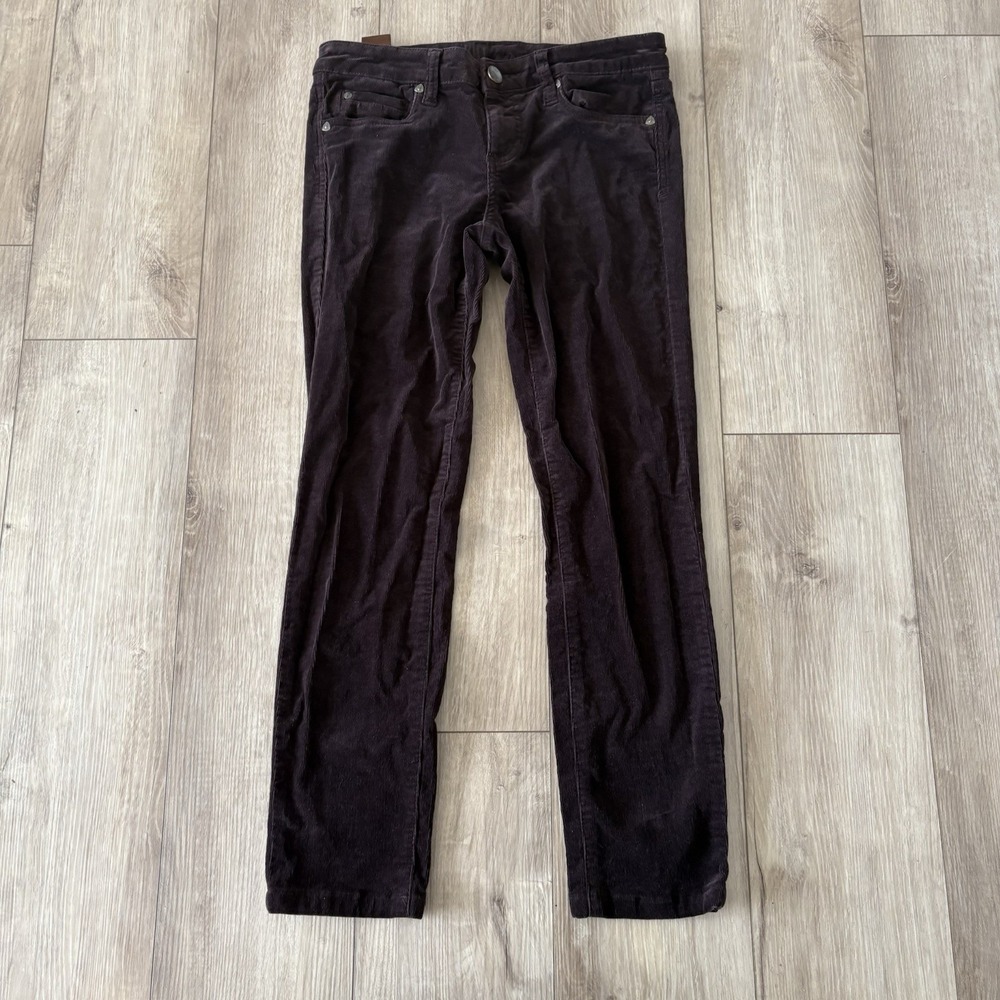 KUT from The Kloth Women Size 4 Brown Diana Skinny Corduroy Five Pocket Pants